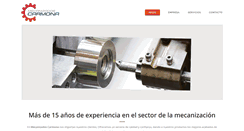Desktop Screenshot of mecanizadoscarmona.com